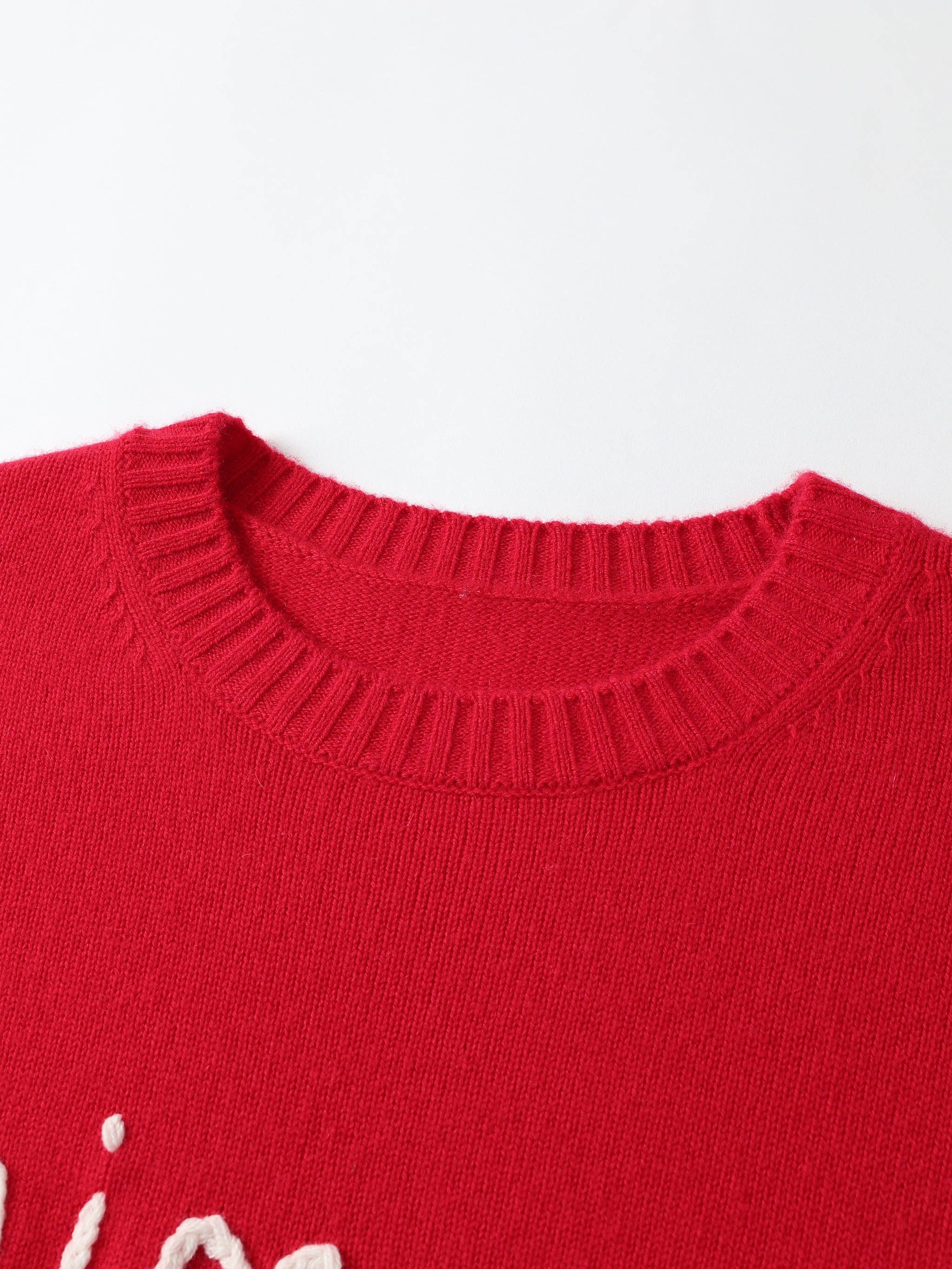 Urlazh – Engroshandel Pullover - Dame – Ambient Red Sweater5