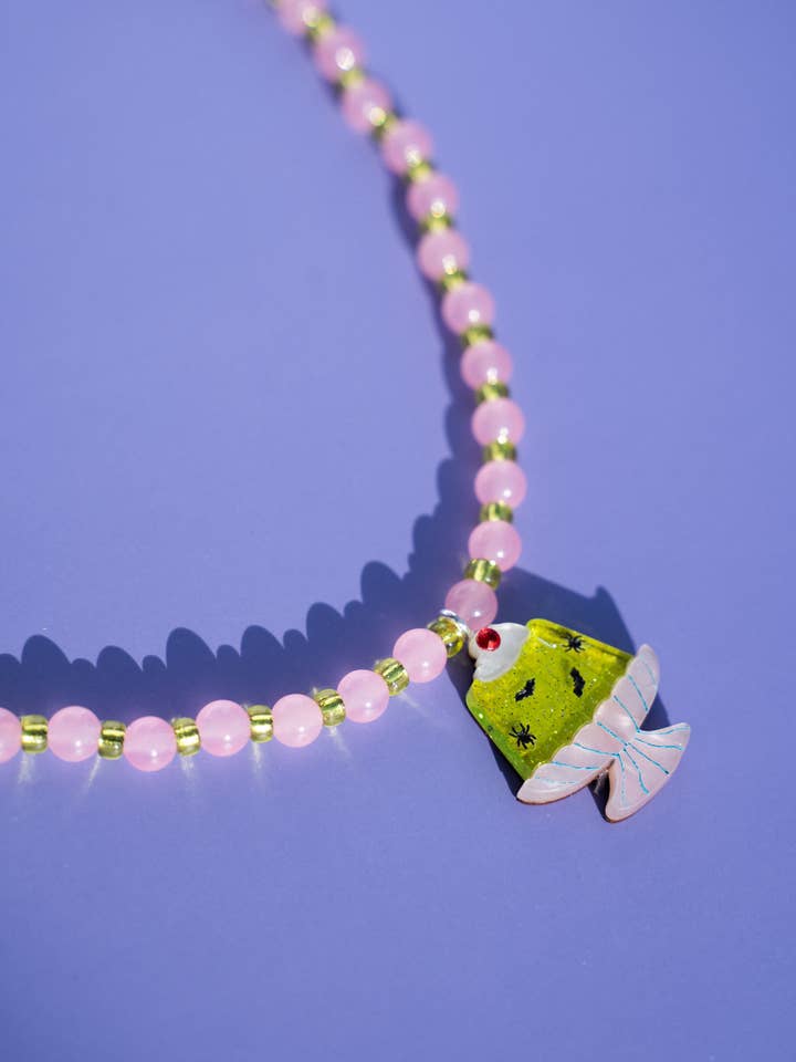 Ghastly Jelly Beaded Necklace for wholesale by Cuteryko