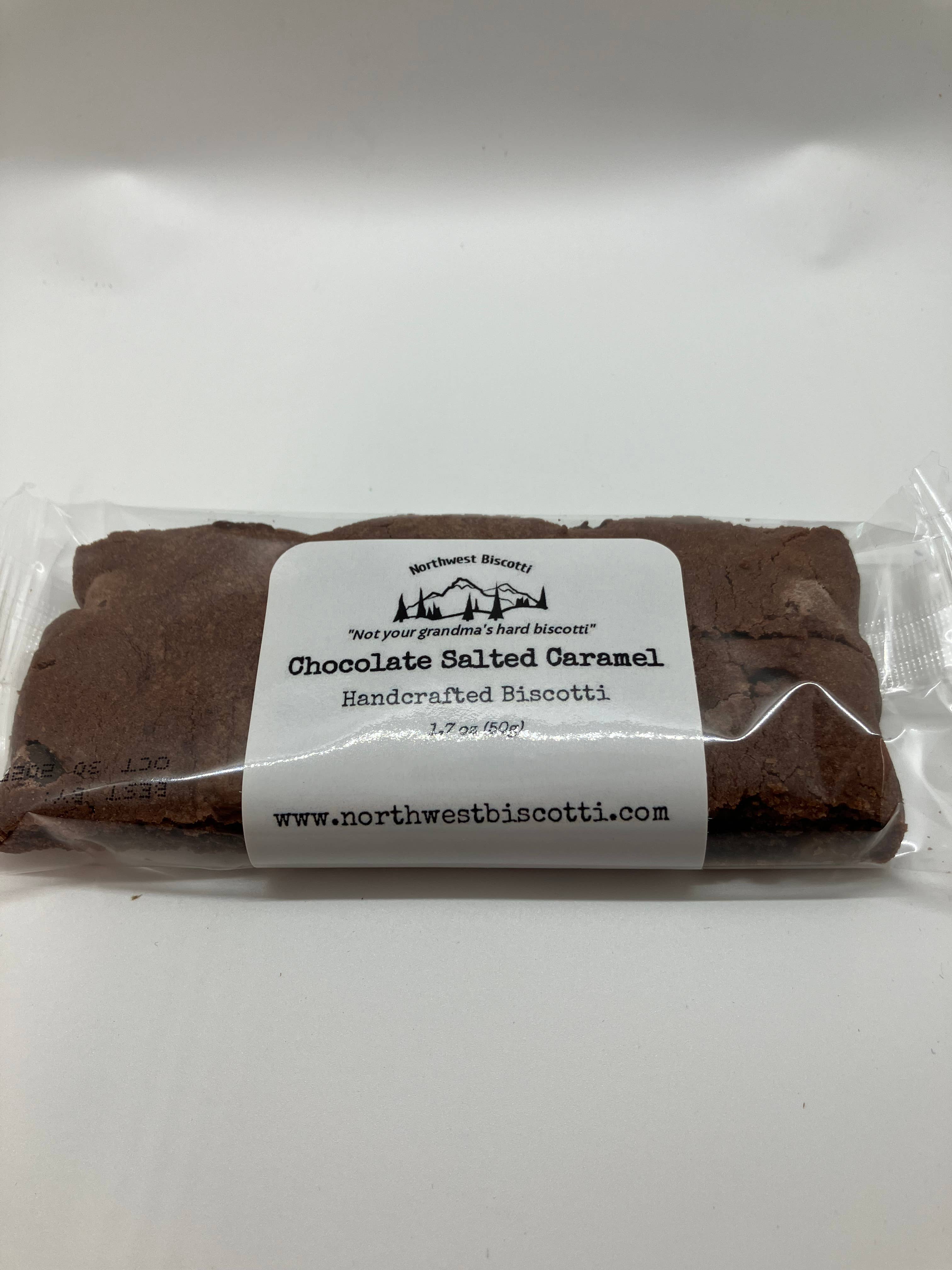 Northwest Biscotti, LLC - Vente Biscuits - Biscotti au caramel au chocolat salé