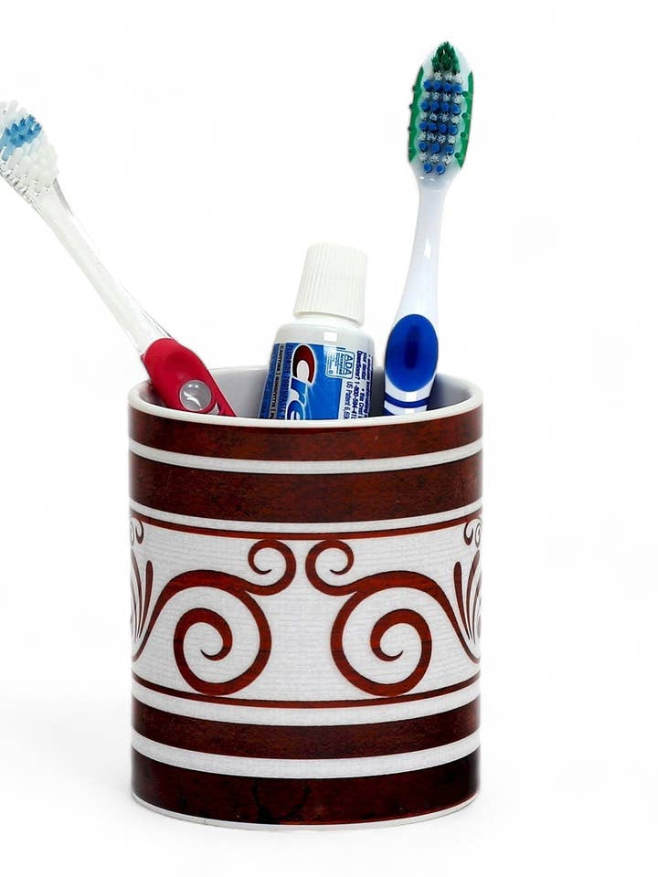 SUBLIMART : Gobelet Ricco Italia marron - de Mario Bruno (Design 6393) pour la vente par SublimArt