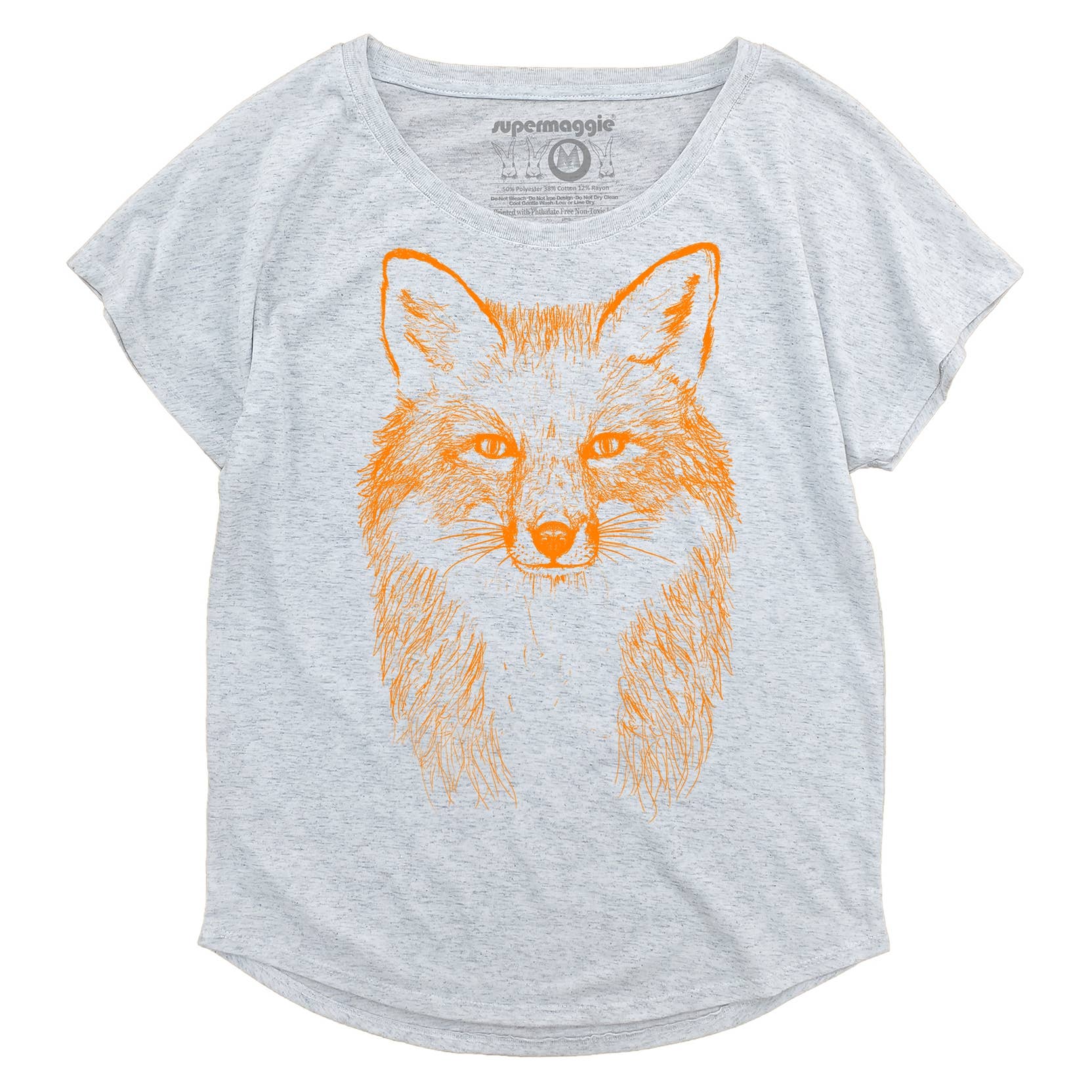Supermaggie @ Faire – wholesale T-shirts med screentryck – Dam – Fox Nina T-shirt0