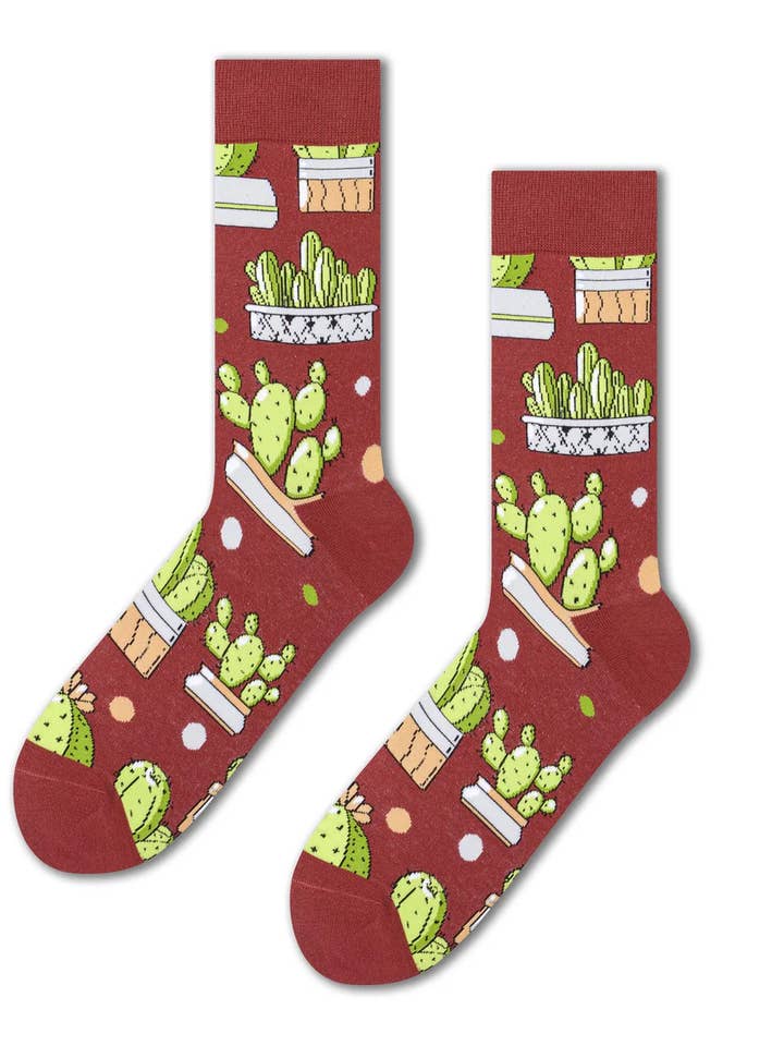 Chaussettes "Cactus Enchantés" pour la vente par Marc JoJo