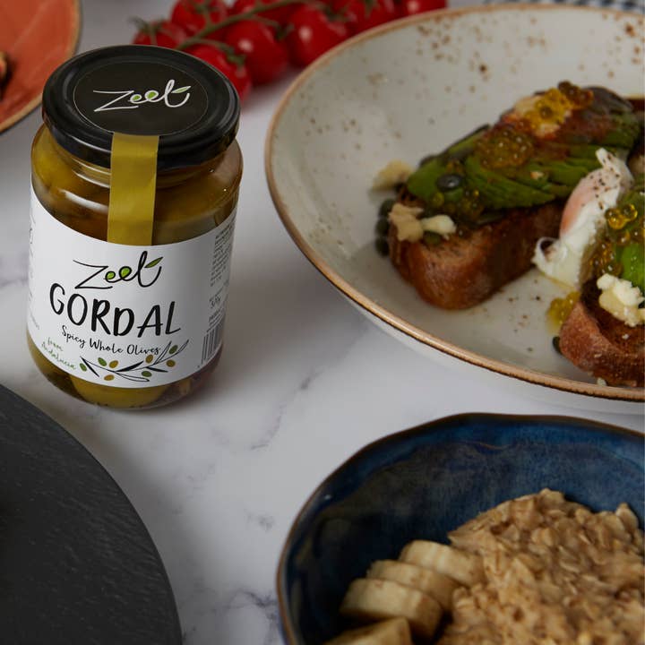 ZEET - Wholesale Olives - GREAT TASTE WINNER SPICY GORDAL OLIVES 210G