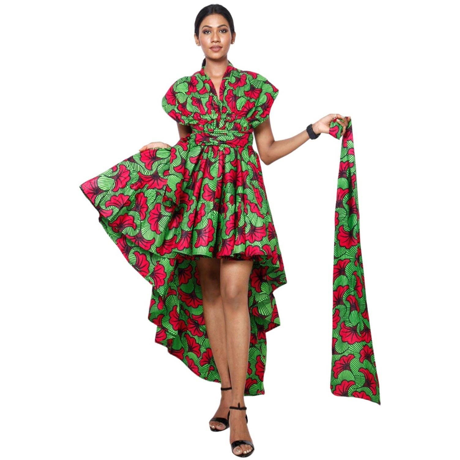African Stars - Wholesale Dress - Women's - Women's Skirt/Dress Multi Wear Style -- FI-313648