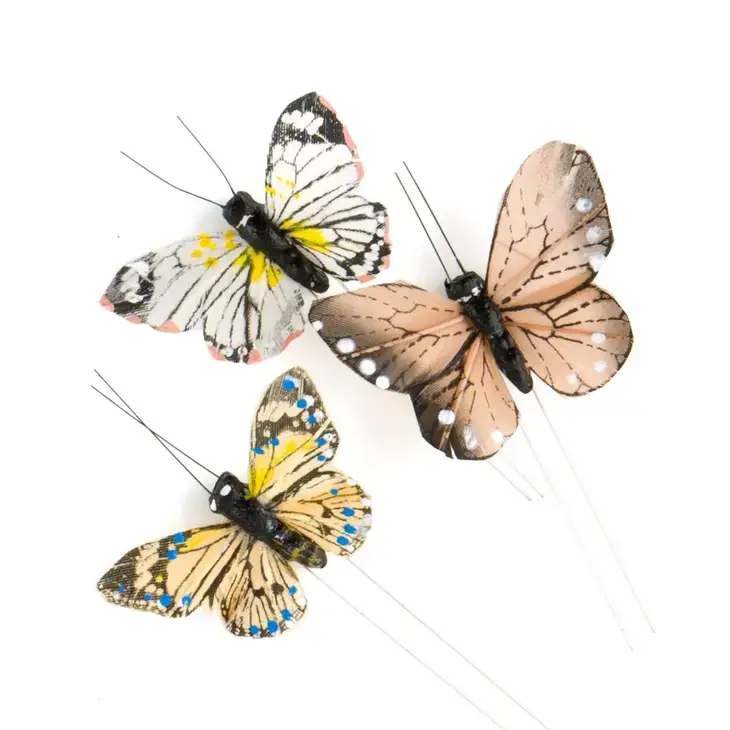 Weddingstar Inc. - Wholesale Decorative Tabletop Object - Small Hand Painted Butterfly (25)1