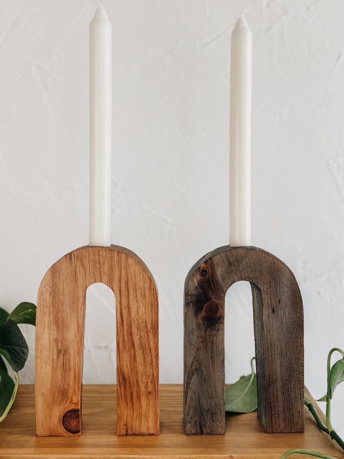 Assurance Candle Holder - Large - Made by Survivors for wholesale by Crowned Free