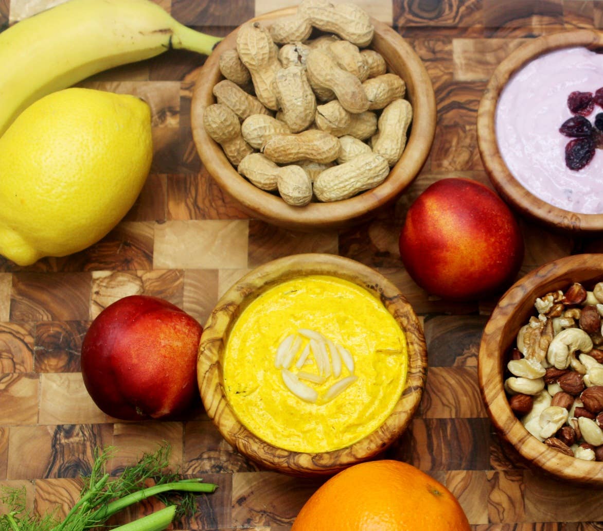 DAGDEG – Großhandel Gewürz-/Dipschale – Handgemachte Müslischale aus Olivenholz – Holzschale6