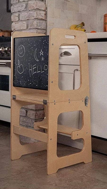 Nice Stuff Sales - Wholesale Highchair - Baby - Folding Montessori Learning Tower (bench and table) with lousa7