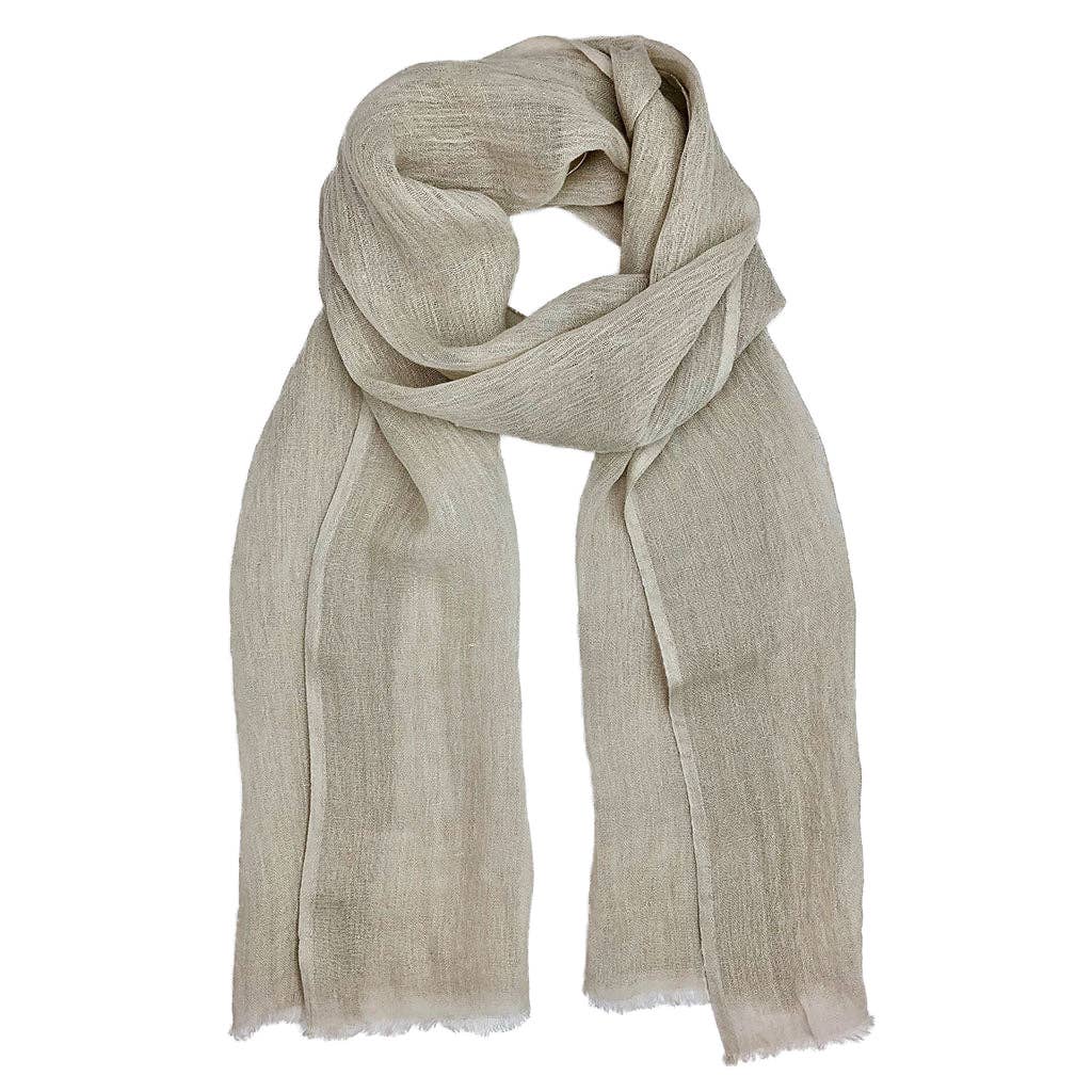 SLATE + SALT – wholesale Scarf – Women's – Gauze Linen Scarf2