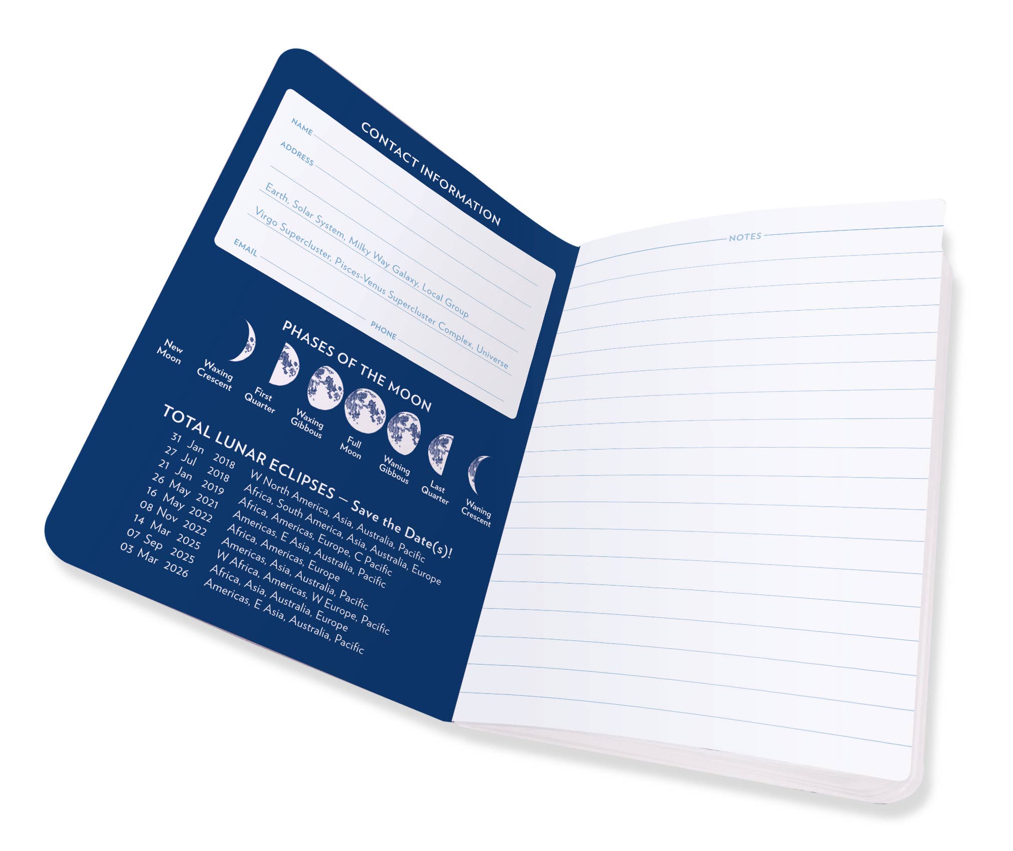 Unemployed Philosophers Guild - Wholesale Notebook - Stargazing Notebook1