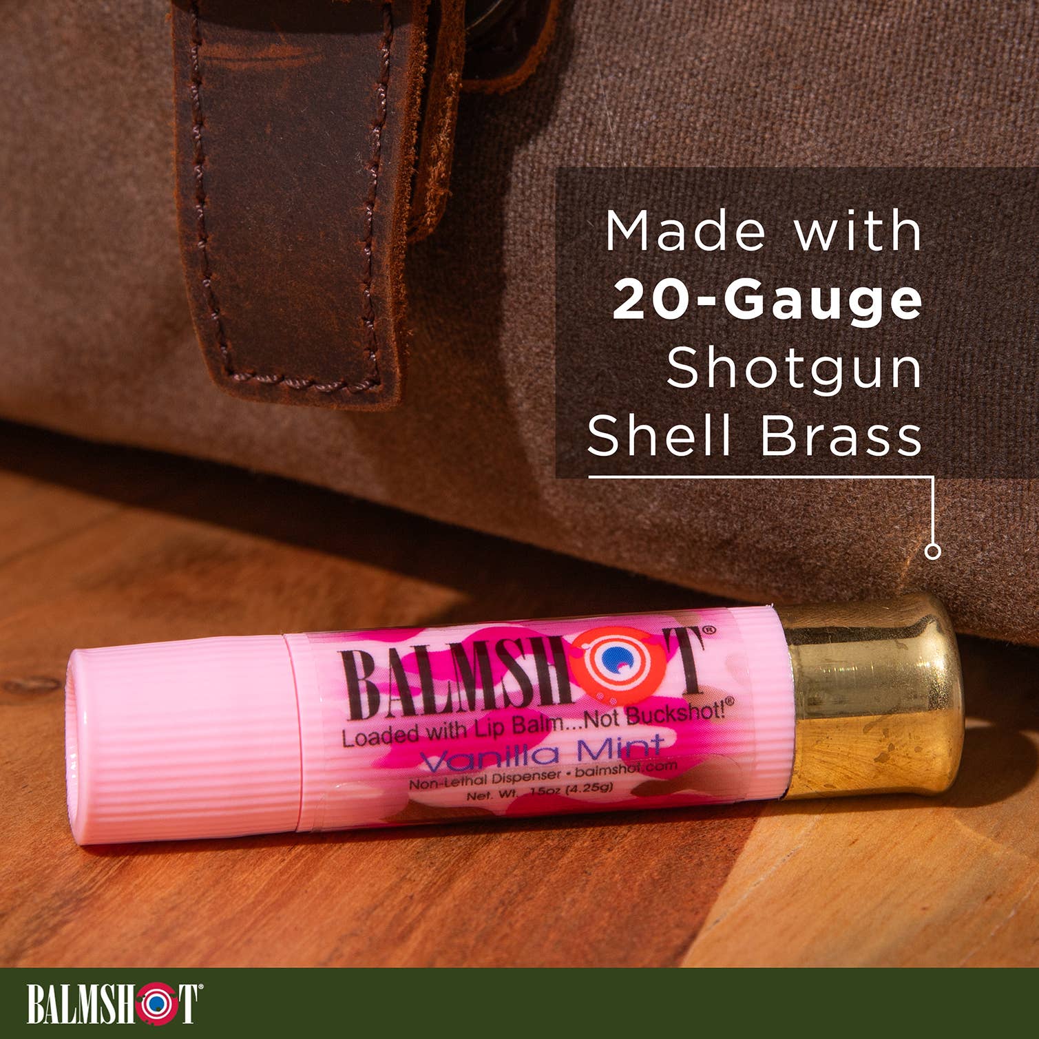 BALMSHOT Lip Balm - Wholesale Lip Balm - Pink Camo Vanilla Mint Lip Balm - 24 Pack2