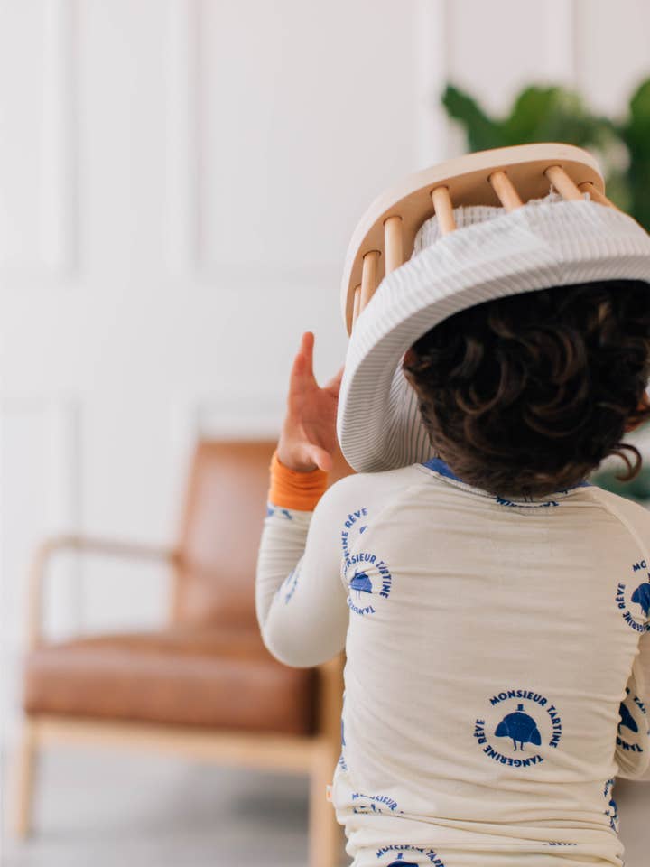 Tangerine Rêve - Wholesale Sleepwear Set - Kids - Monsieur Tartine Pajamas6