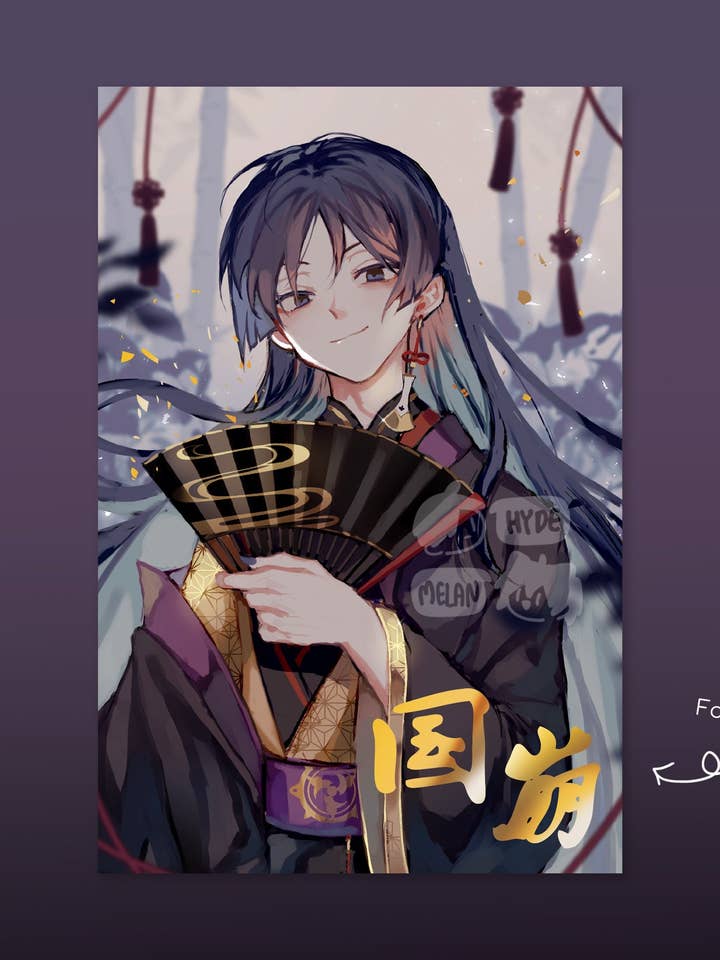 Scaramouche 4x6" Foil Mini Print for wholesale by HideawayMelon