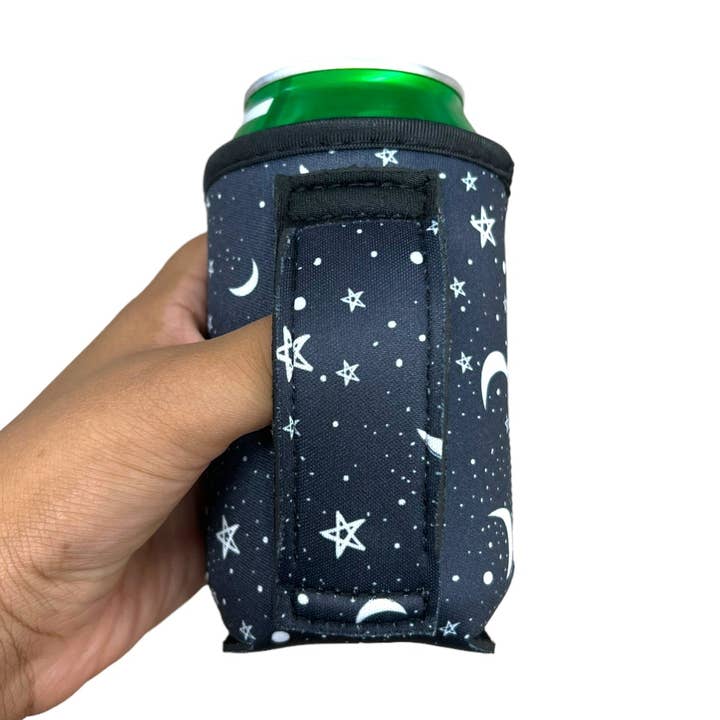 Stars & Moons 12oz Stubby Can Handler™ for wholesale by Drink Handlers