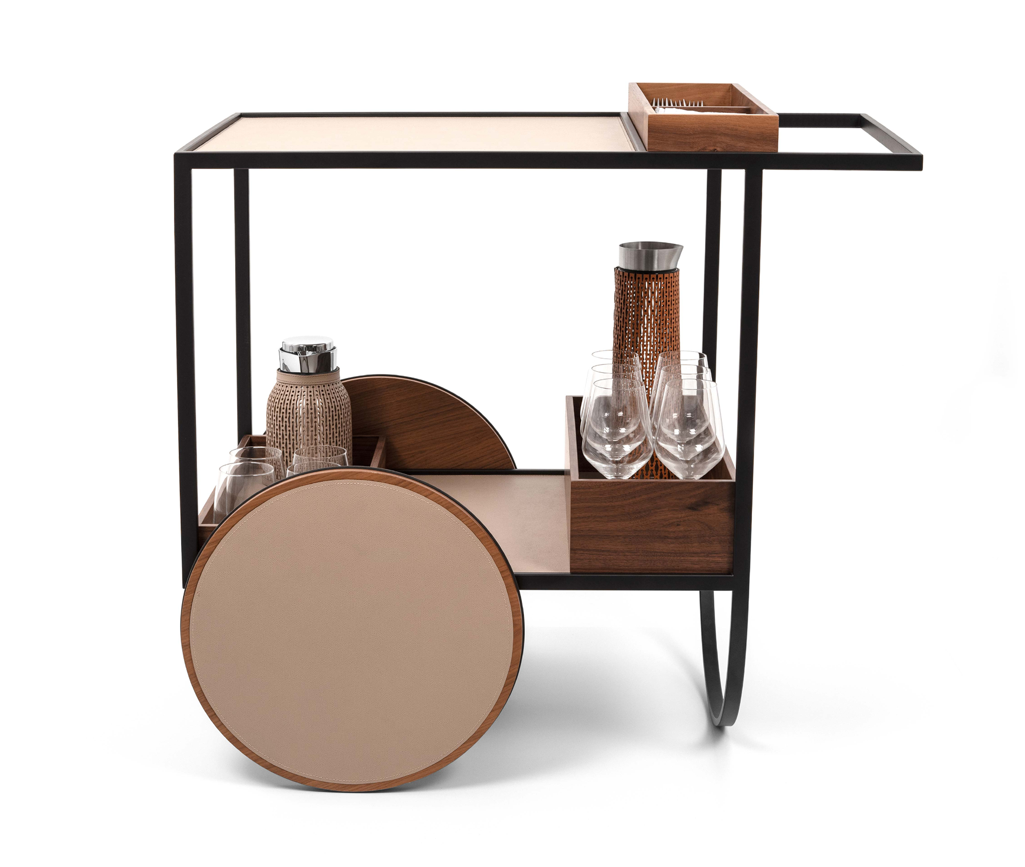 Pinetti - Wholesale Bar Cart - Carrello di servizio Magenta3