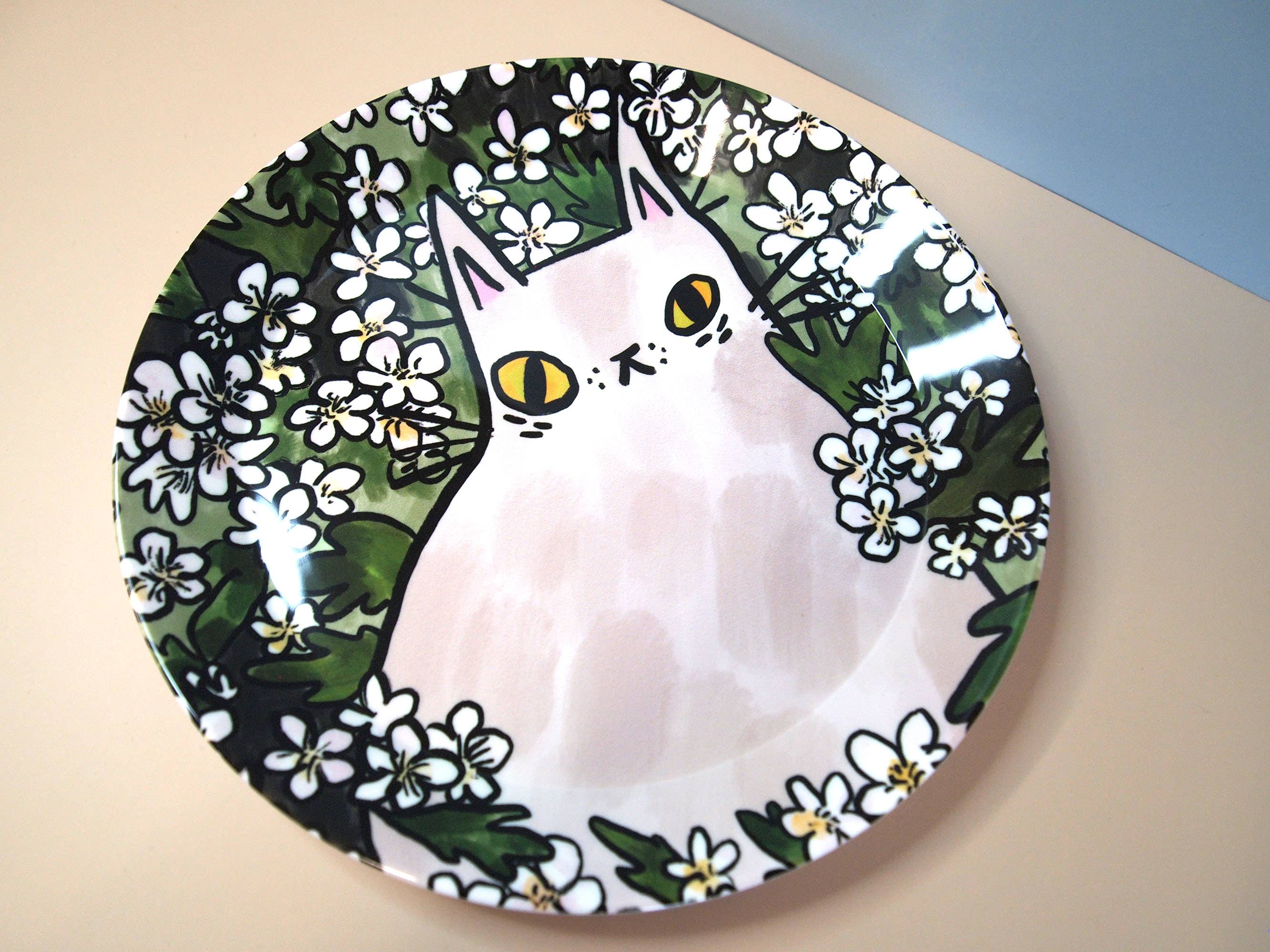 I LIKE CATS - Venta al por mayor Platos desechables - Plato de picnic para gatos, plato de plástico, plato de fiesta, gato7