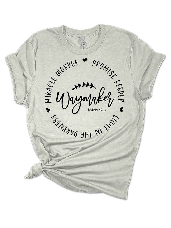 Waymaker Tee for wholesale by HG Press Co