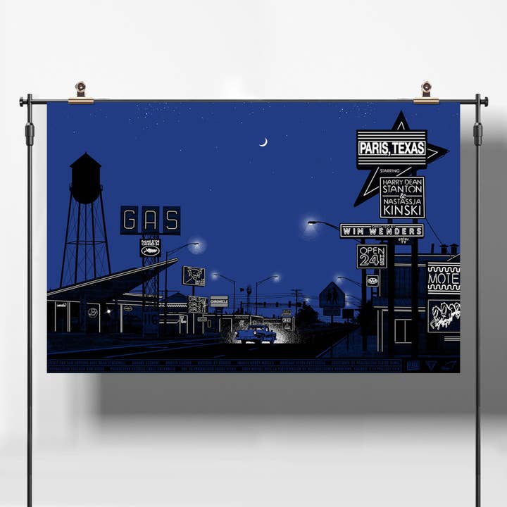 Paris, Texas - Magic Night for wholesale by Plakat