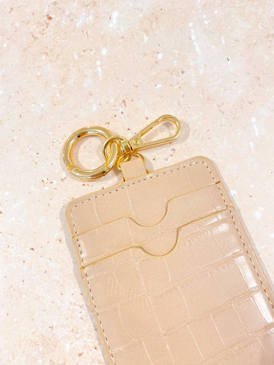 Angels Whisper Accessories - Wholesale Card holder – women's - Croc Keyring Card Holder25