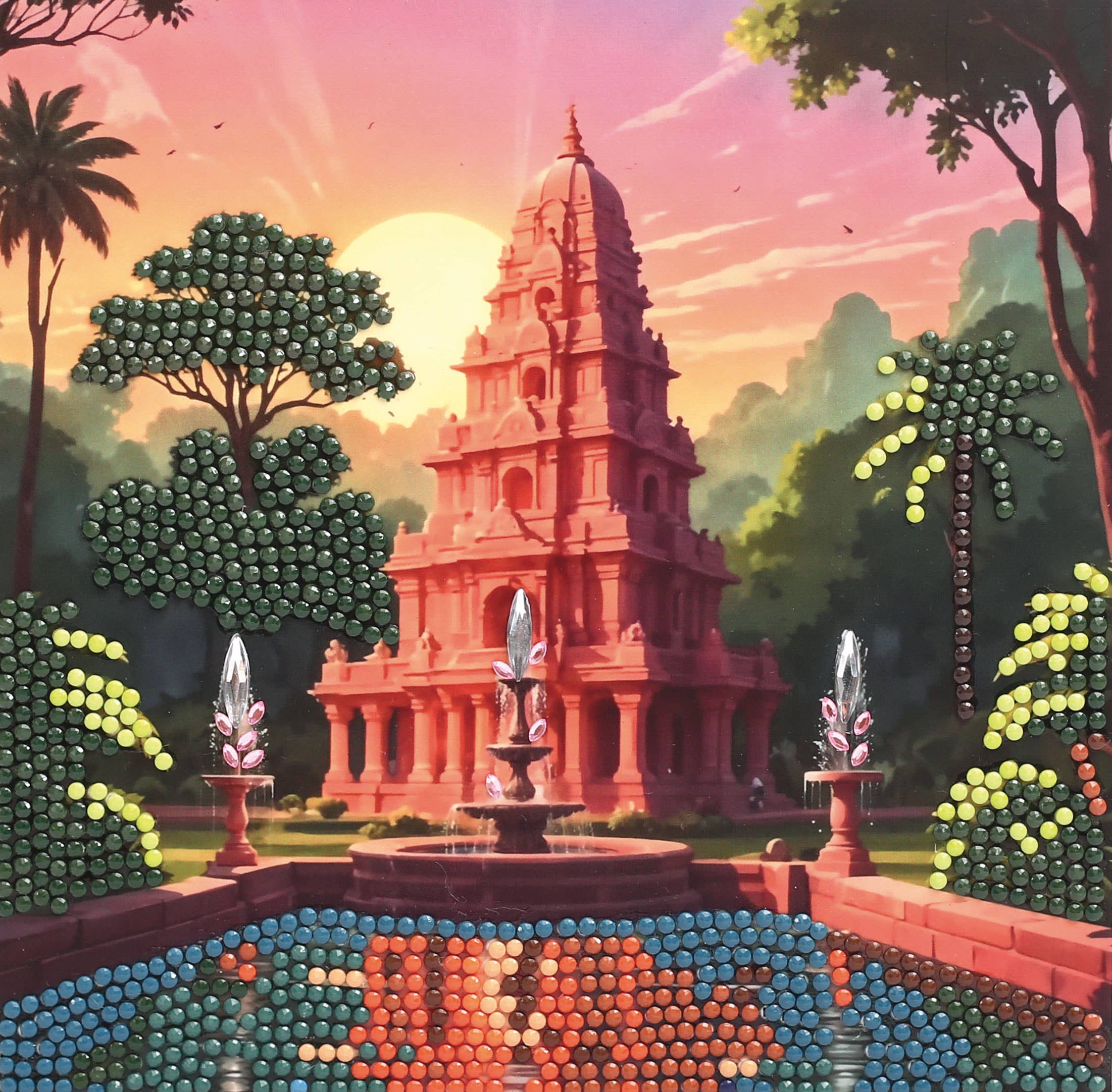 Graine Créative - Wholesale DIY Craft Kit - Kids - CARD TO BE EMBELLISHED DREAM OF THE ORIENT3