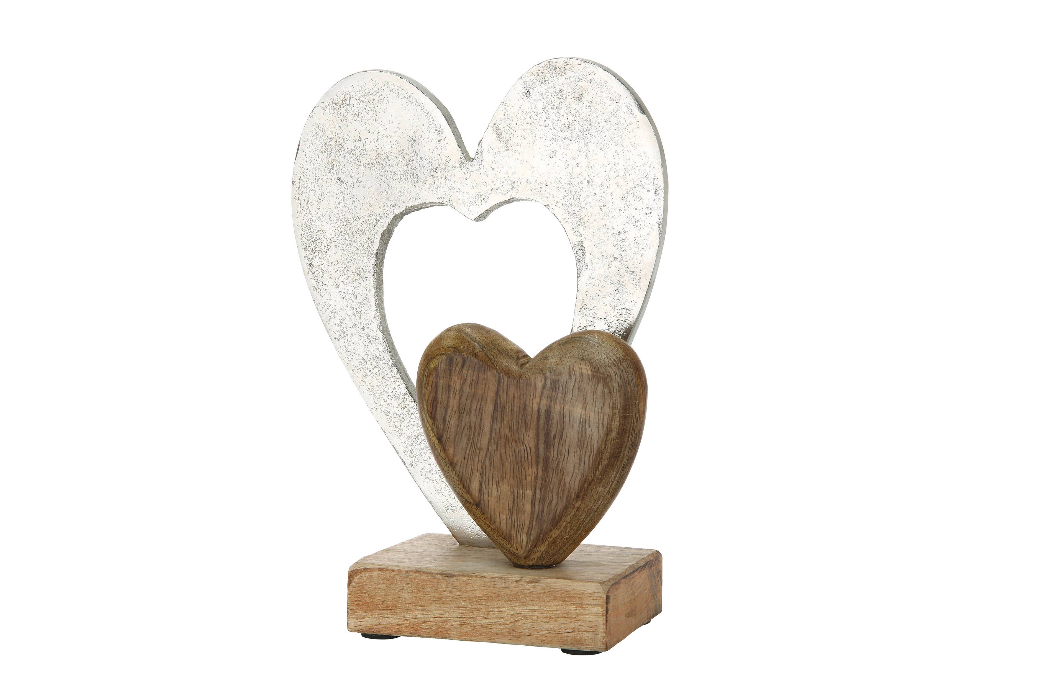 Gilde Handwerk Macrander GmbH & Co. KG - Wholesale Sculpture - Sculpture “Doppelherz”0