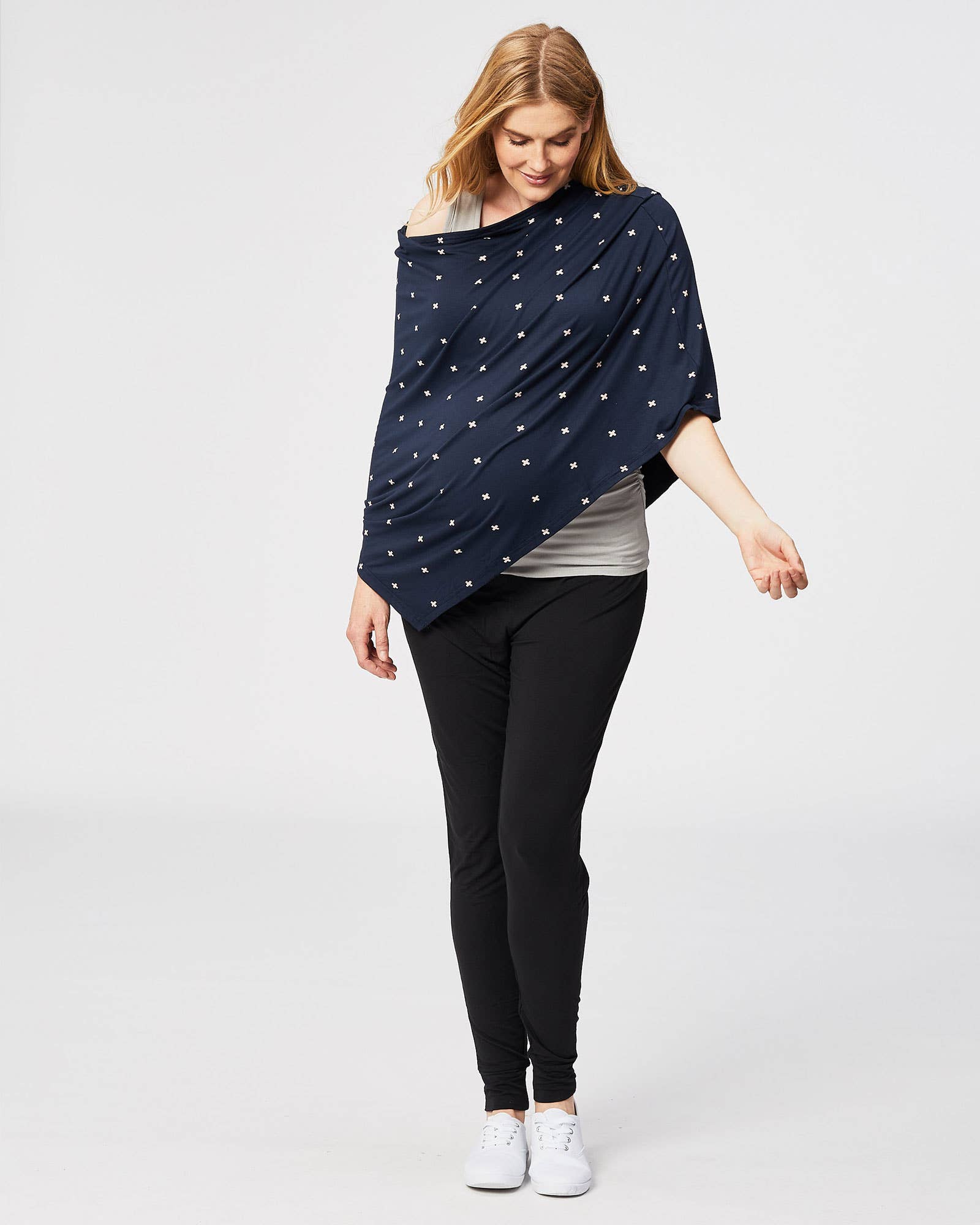 Cake Maternity - Wholesale Nursing Scarf - Maternity - Hokey Pokey Nursing Poncho3