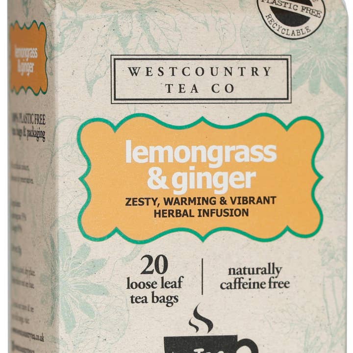 Westcountry Tea Co. – wholesale Tea bags – Lemongrass & Ginger Time Out Tea Bags0