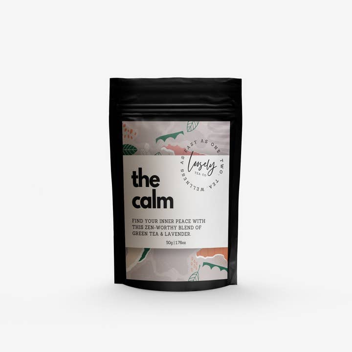 The Calm Lavender Green Loose Tea for wholesale by Loosely Tea Company