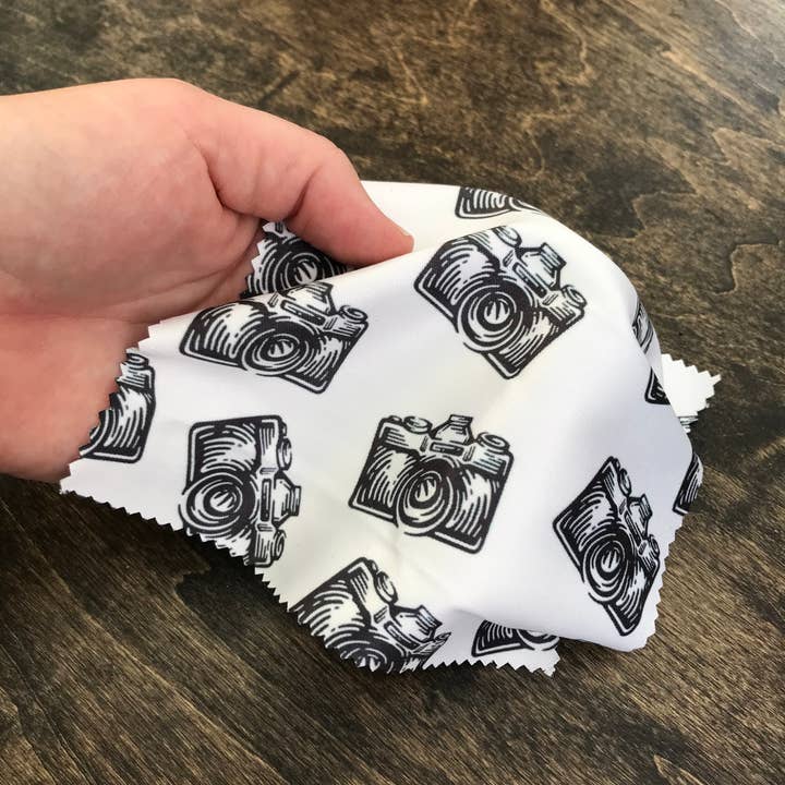 National Park Inspired Camera Microfiber Cloths for wholesale by National Parks and Beyond