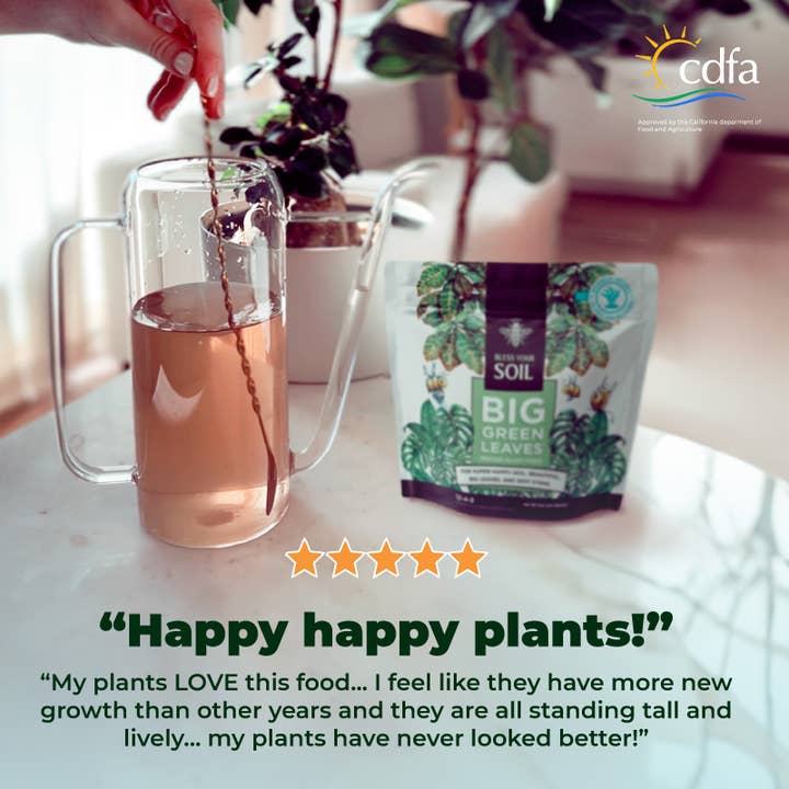 Bless Your Soil - Wholesale Fertilizer - Big Green Leavesâ„¢