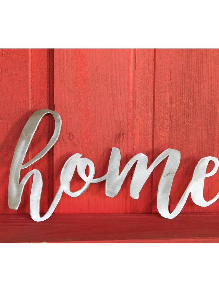 Outdoor Metal Art Home for wholesale by Steel Southern Designs