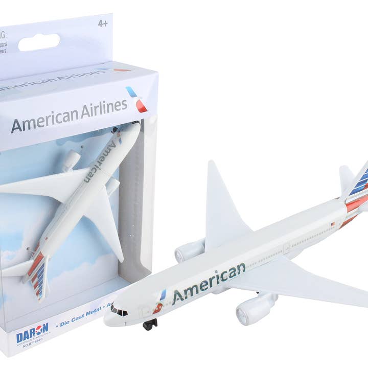 Daron Worldwide Trading - Wholesale Toy plane – Child - RT1664-1 American Airlines single plane by Daron Toys5