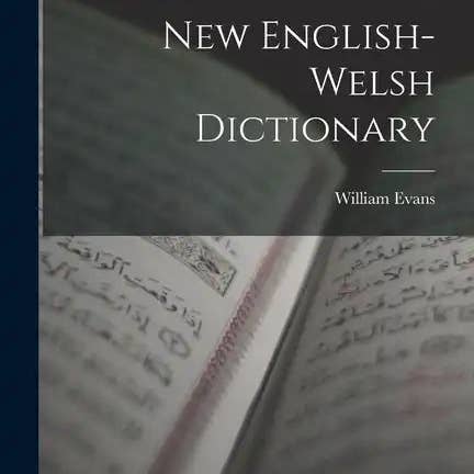 Books by splitShops - Wholesale Book - Adult - New English-Welsh Dictionary - Paperback