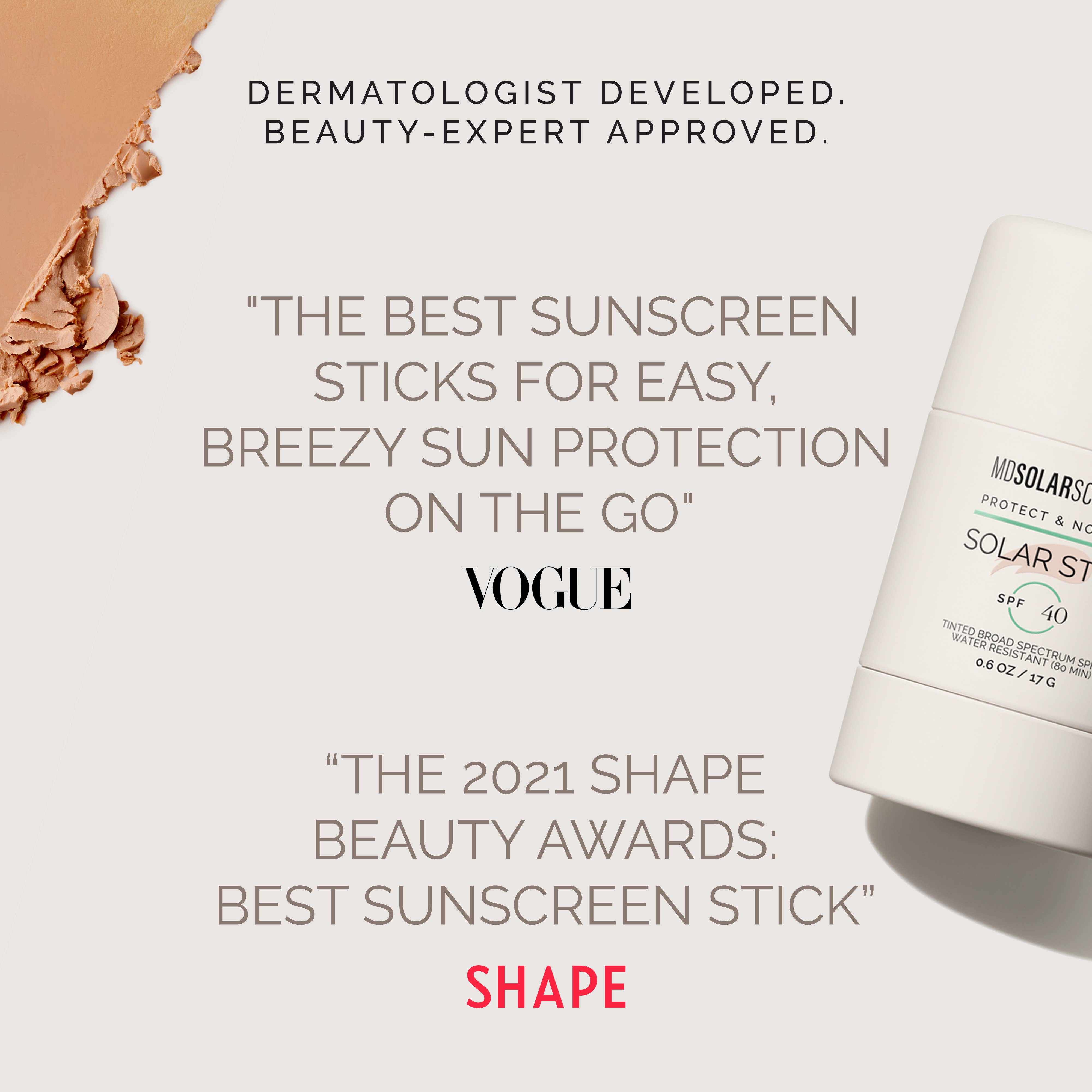 MDSolarSciences - Wholesale Sunscreen - Tinted Solar Stick SPF 404