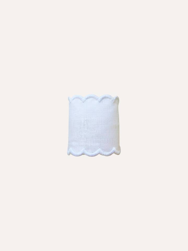 Anello Portatovagliolo Bianco con Bianco per la vendita all'ingrosso da parte di Mariaida Home