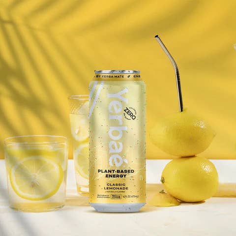 Yerbae - Venta al por mayor Agua con gas - Yerbaé bebida energética de agua con gas sabor limonada clásica 473 ml4