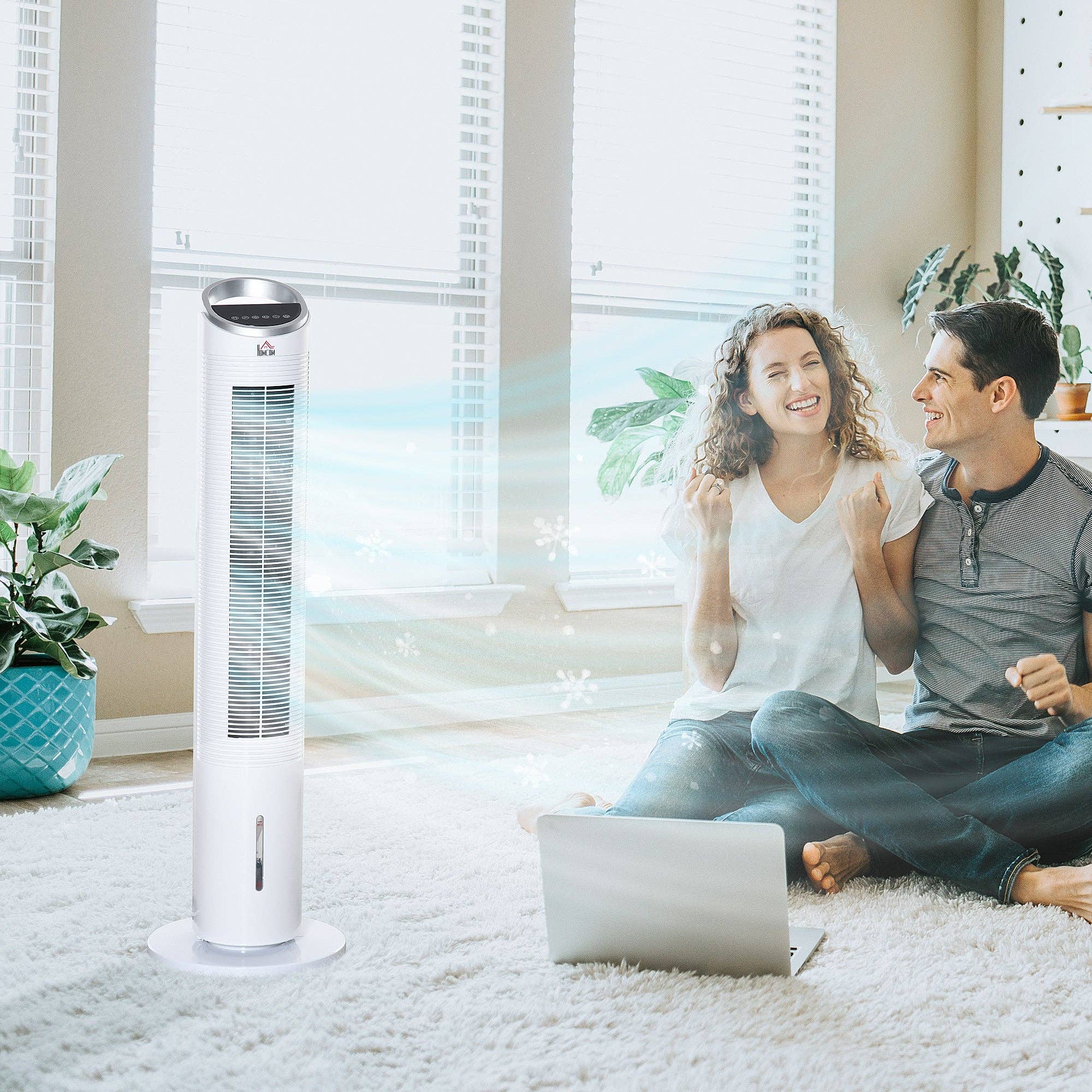 39F Inc. - Wholesale Electric Fan - 40" Evaporative Air Cooler – 3-In-1 Portable0