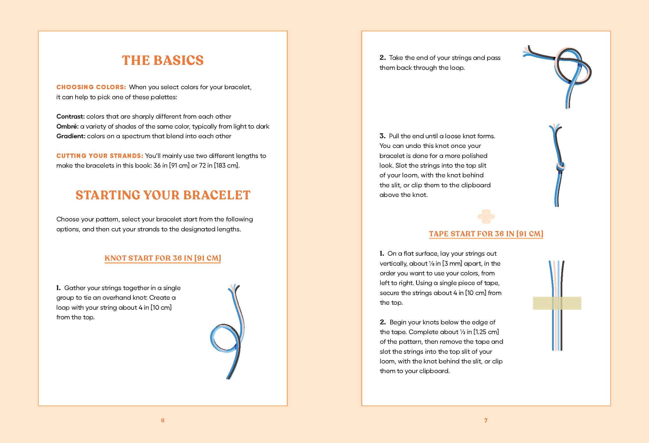 Chronicle Books - Wholesale DIY Craft Kit - Mindful Crafts: Calm Vibes Friendship Bracelet Kit7