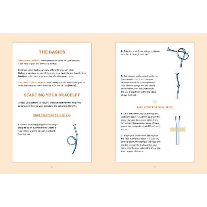 Chronicle Books - Wholesale DIY Craft Kit - Mindful Crafts: Calm Vibes Friendship Bracelet Kit7