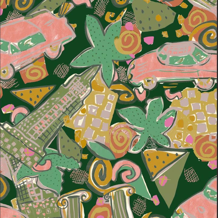 Papier peint New York, bouteille pour la vente par Sharon Jane Studio