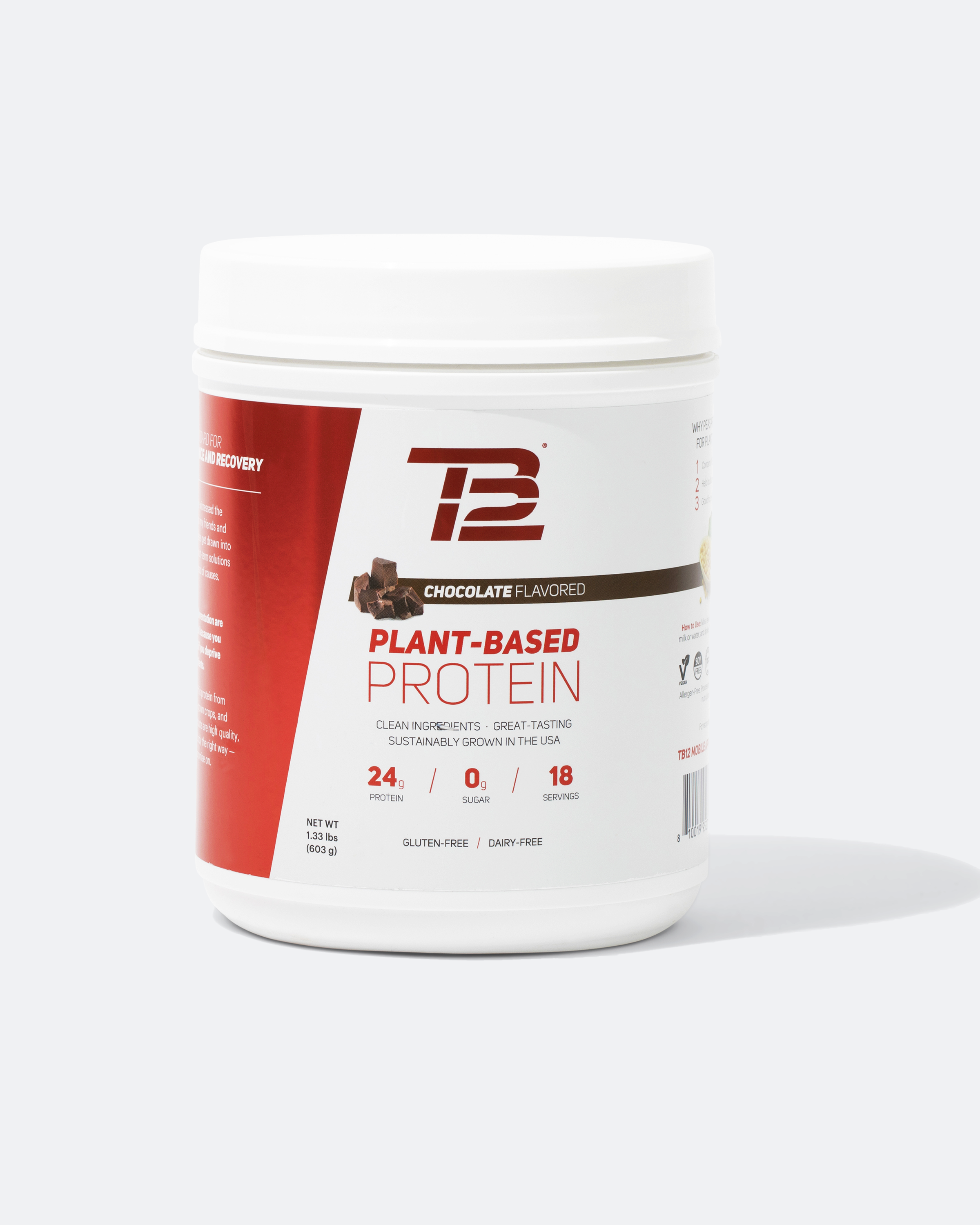 TB12 – wholesale Protein/superfood powder – TB12 Plant-Based Protein20