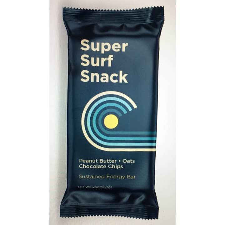 Super Surf Snack - Wholesale Snack Bar - Peanut Butter Chocolate Chip-Super Surf Snack organic bar2