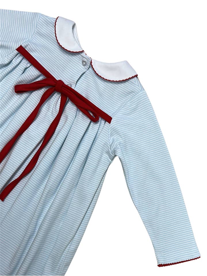 Marco and Lizzy - Wholesale Dress - Kids - Christmas wreath pocket float girl's dress2