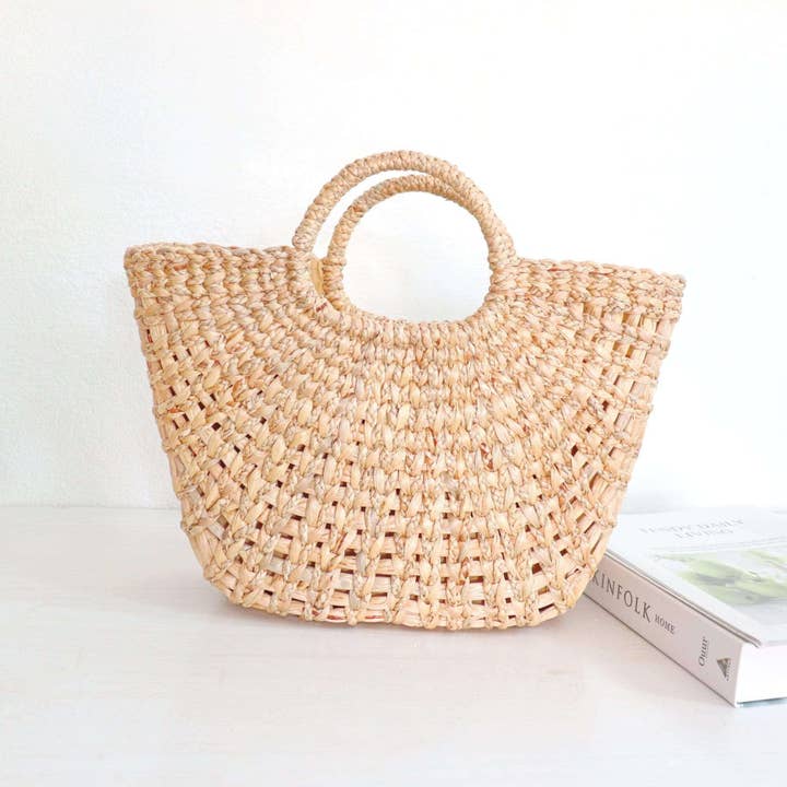 Thaihomeshop - Wholesale Beach Bag - TALAY- Basket Bag4