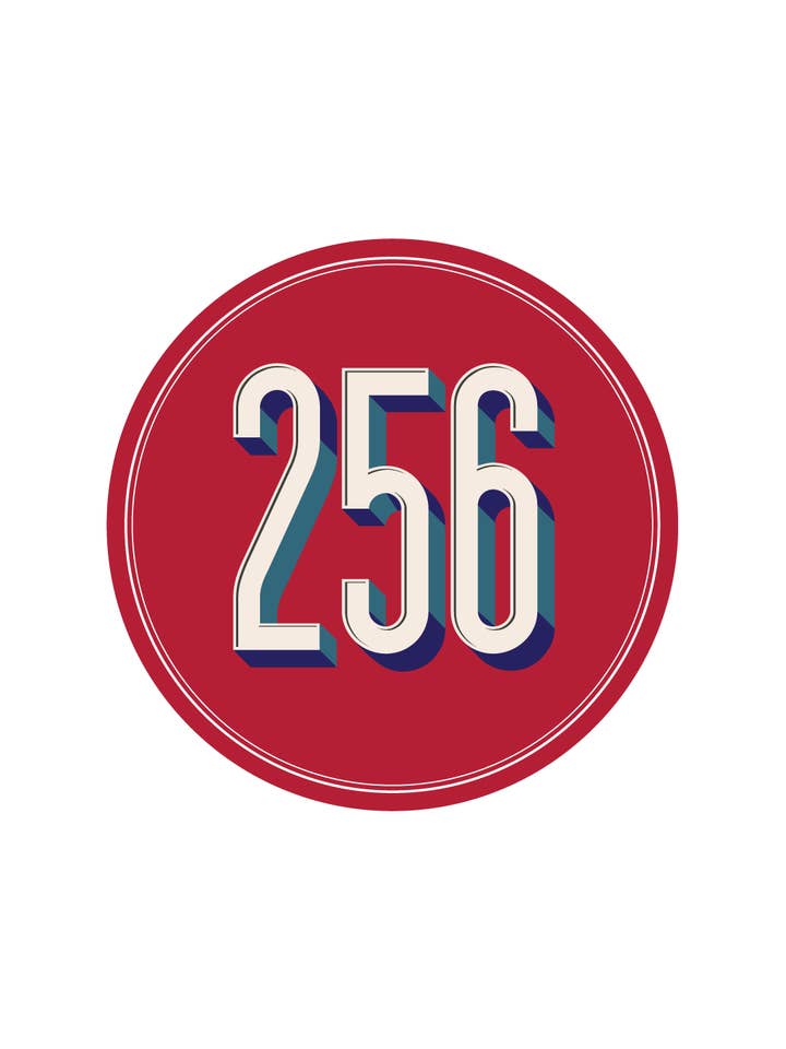 Custom Area Code 3" Sticker for wholesale by Tiramisu Paperie