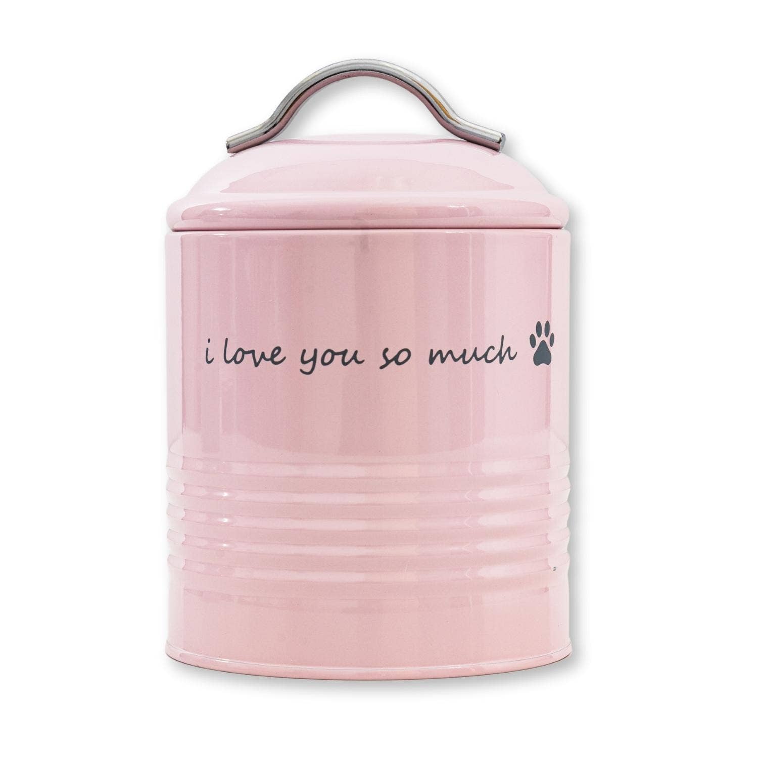Jojo Modern Pets - Wholesale Pet Treat Jar - Dog - "I Love You So Much" Dog Treat Printed Canister Gift Set3