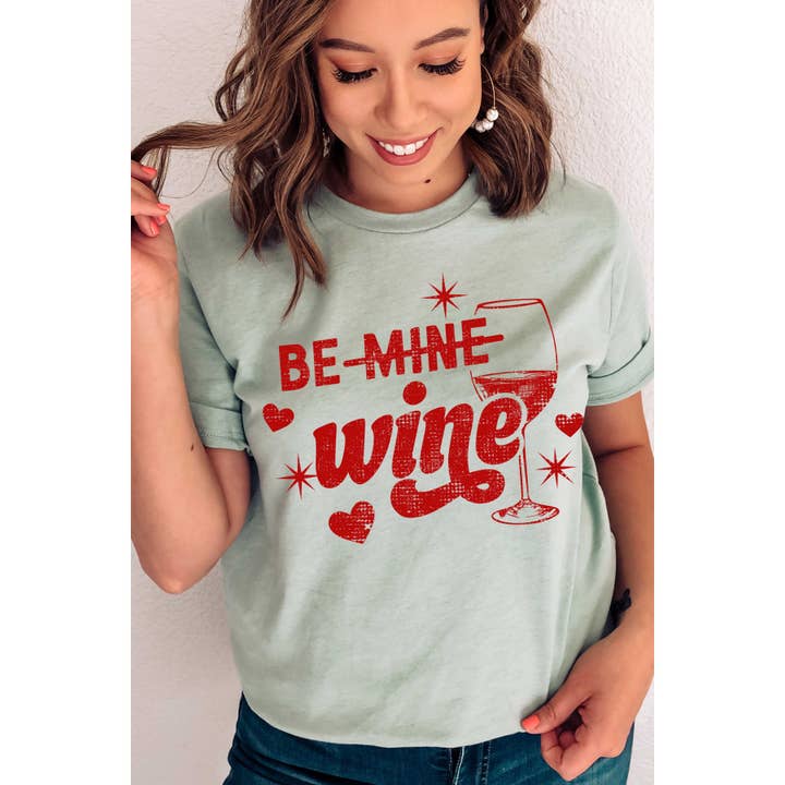 BLUME & CO. - Wholesale T-Shirt (Graphic) - Women's - BE WINE Graphic Tee