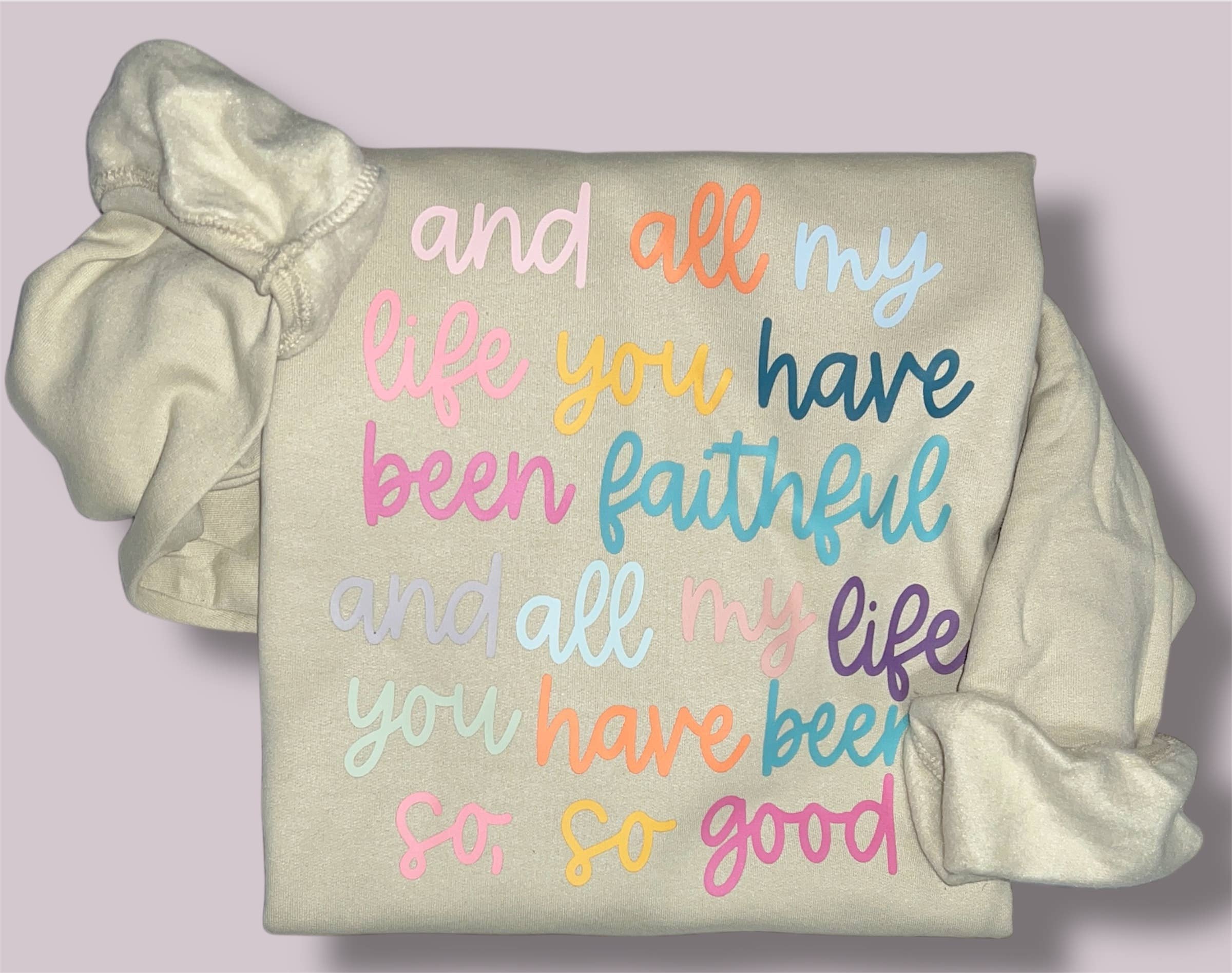 Shop Praise Creations - Wholesale Graphic Sweatshirt - Women's - Goodness of God Sweatshirt- Christian Sweatshirt5