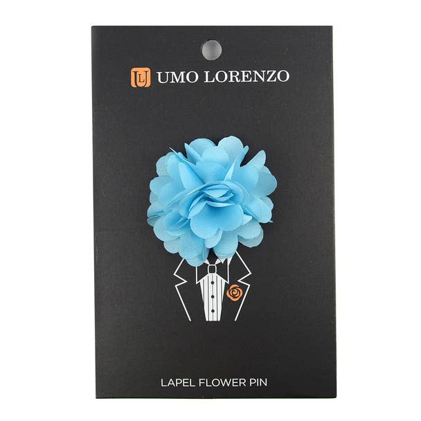 Selini New York - Wholesale Lapel Pin/Button - Solid Mini Bouquet Clutch Back Flower Lapel Pins23