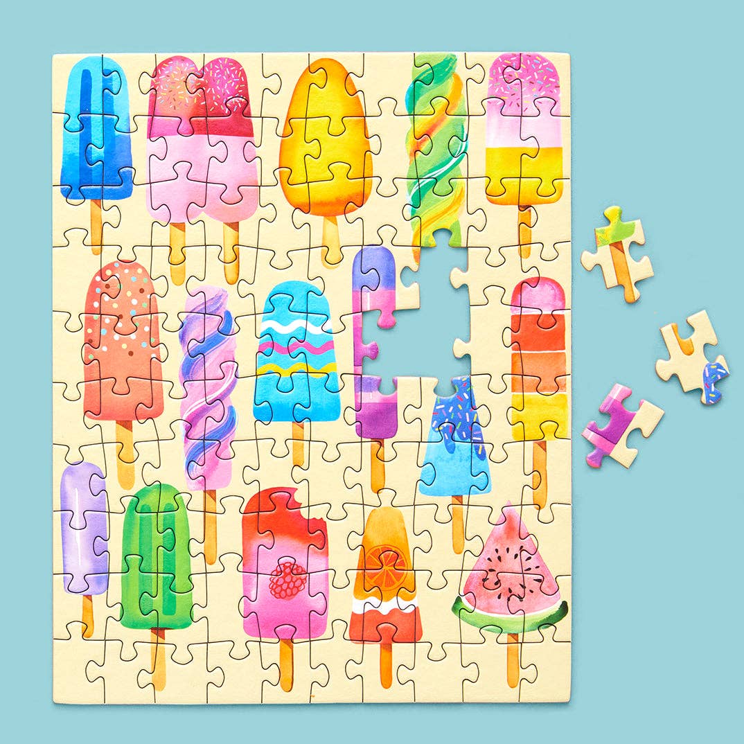 WerkShoppe - Wholesale Puzzle - Kids - Popsicle Party 100 Piece Jigsaw Puzzle1